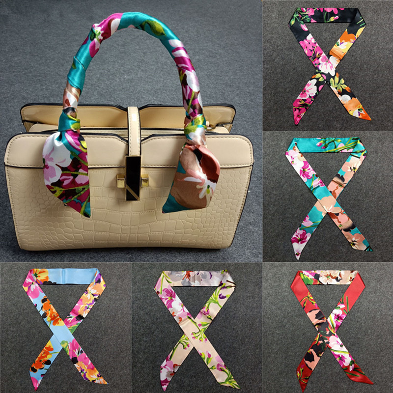 Women Accessories Brands - 47 цветов бренд бандана маленькая шелковая