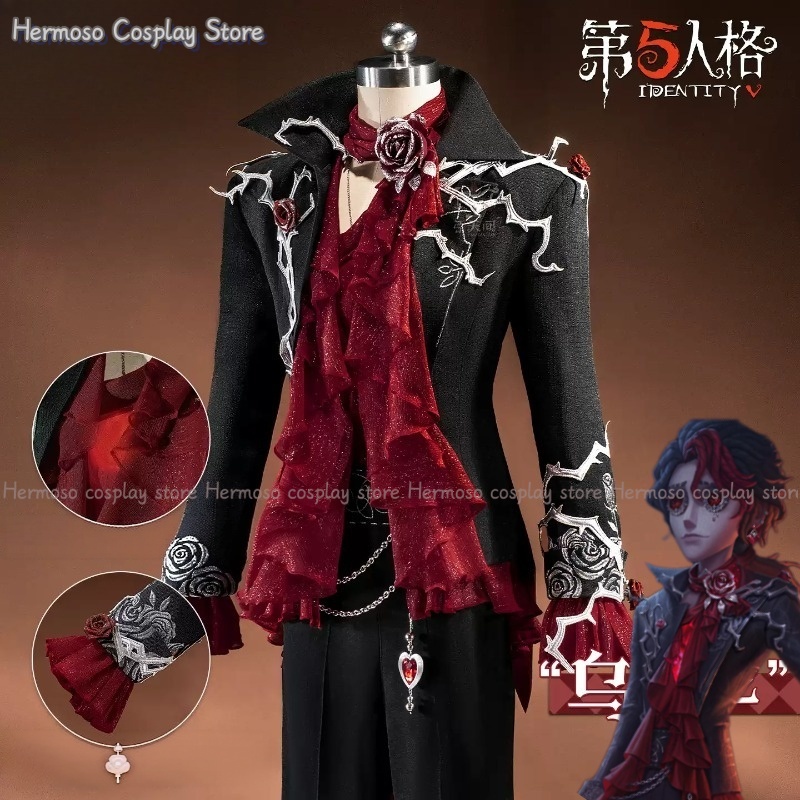 Women'S Red Accessories - Костюм для косплея Identity V Composer