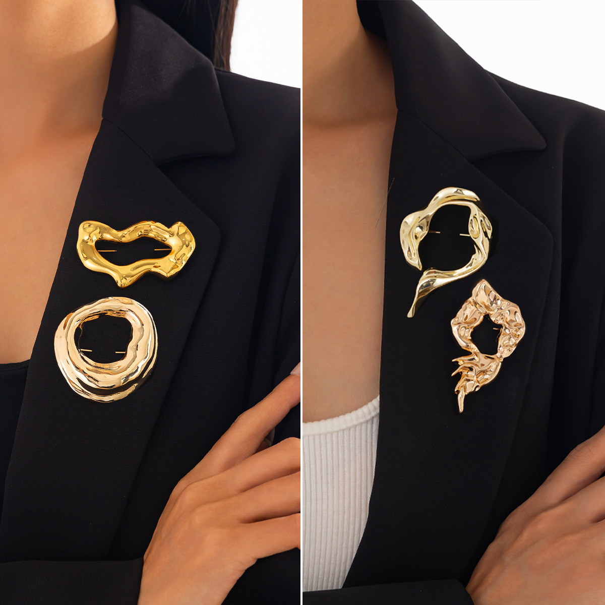 Women Accessories Trendy - Новые модные броши нестандартной формы для