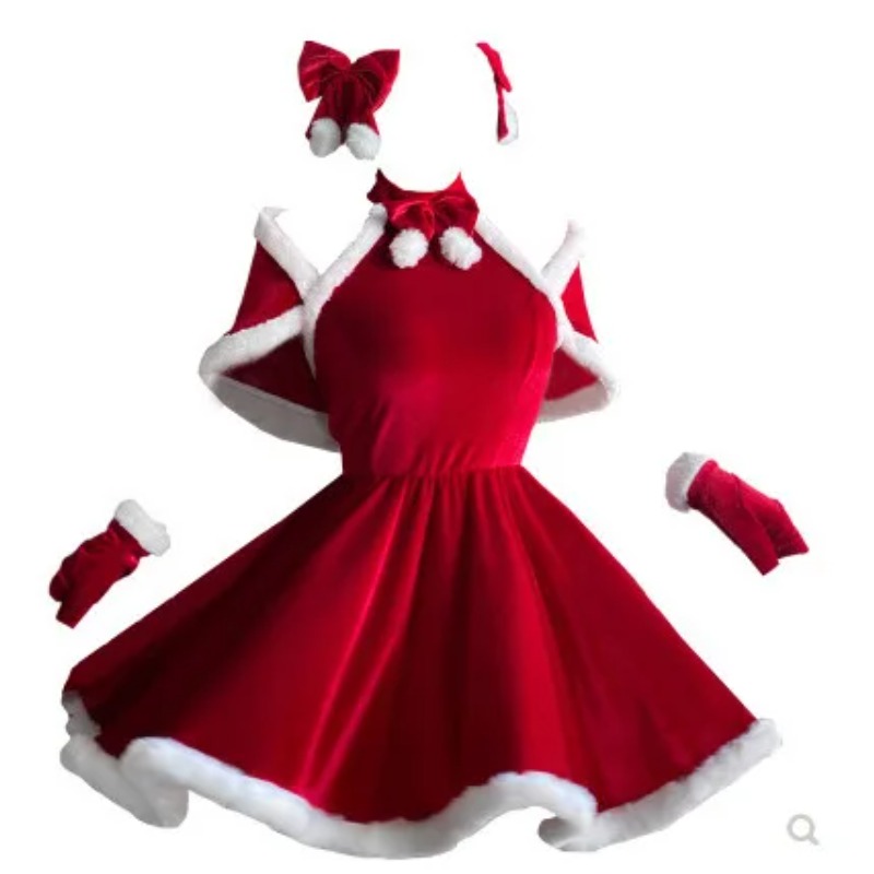 Women'S Red Accessories - Костюм для косплея на Рождество, аксессуары,