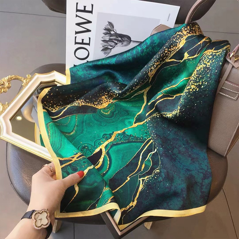 Women Accessories Brands - 70x70 см женский шарф шелковый шарф