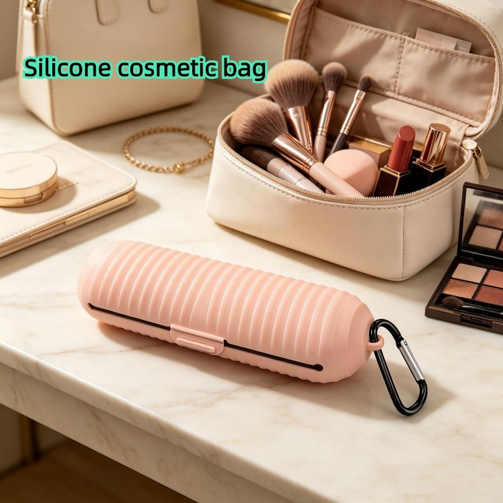 Women Accessories Organizer - Портативный силиконовый чехол для хранения косметических