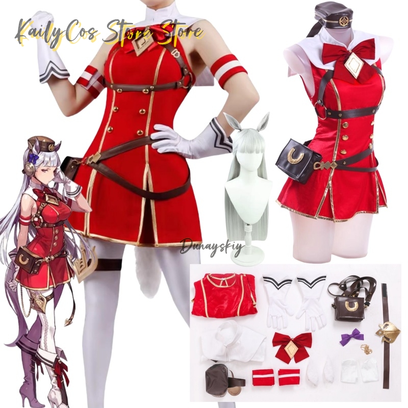 Золотой корабль Косплей Костюм – обзор и цена Women'S Red Accessories