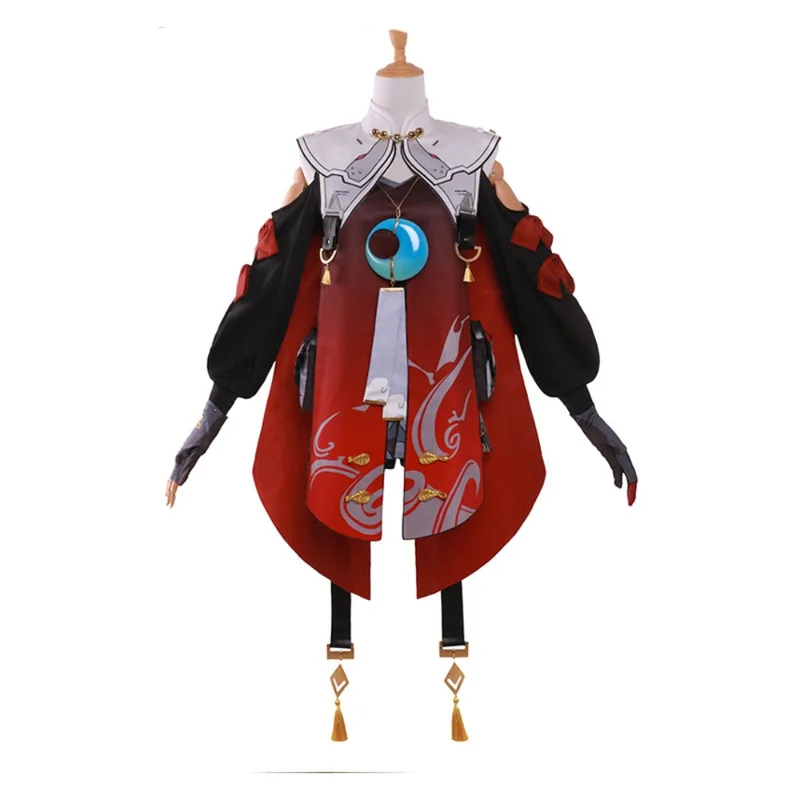 Костюм для косплея в стиле Dan – обзор и цена Women'S Red Accessories